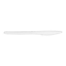 Cuchillo Plástico Luxury Transparente 175mm (100 Uds)