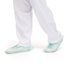 Cubrezapatos en Polietileno G80 Verde (100 Uds)