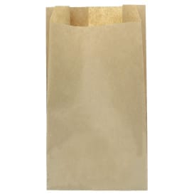 Bolsa de Papel Kraft 14+7x24cm (1.000 Uds)