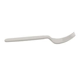 Tenedor Reutilizable Durable PP Mineral Gris 18,5cm (6 Uds)