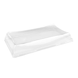 Tapa de Plástico rPET para Bandeja de 12x22cm (300 Uds)