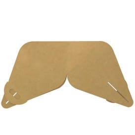 Caja de Cartón Kraft Mariposa para Tarta 20x20x13cm (100 Uds)