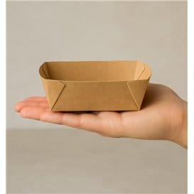 Ensaladera Deli2Go Kraft 250ml 10,8x8,2x5cm (50 Uds)