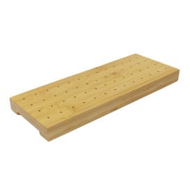 Soporte de Madera para Pinchos "Golf" 12x31,5x2,5cm (1 Ud)