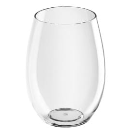 Vaso Reutilizable Durable Tritán Transparente 500ml (6 Ud)