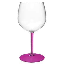 Copa Reutilizable Durable TT Pie Fucsia para Gin Tonic 580ml (6 Uds)