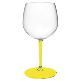 Copa Reutilizable Durable TT Pie Amarillo para Gin Tonic 580ml (1 Ud)