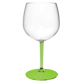 Copa Reutilizable Durable TT Pie Verde para Gin Tonic 580ml (6 Ud)