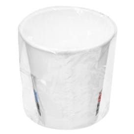 Vaso Cartón Enfundado 9 Oz/280ml Blanco Ø8,1cm (50 Uds)