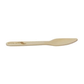 Mini Cuchara de Madera “Soft” 7,5cm (100 Uds)