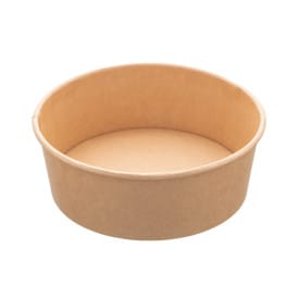Ensaladera Cartón Kraft 750ml Ø15,0cm (300 Uds)