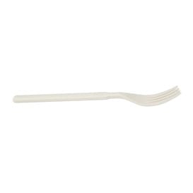 Tenedor Reutilizable Durable PP Crema 17,9cm (50 Uds)