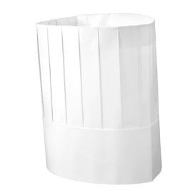 Gorro TST Cocinero Chef  Blanco (10 Uds)