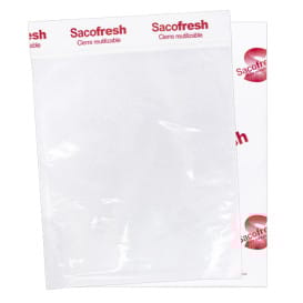 Bolsa de Vacío Reutilizable Sacofresh Roja 30x20cm (1.200 Uds)