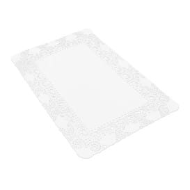 Blonda de Papel Calada Blanca Litos 35x45cm (250 Uds)