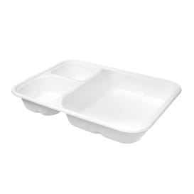 Bandeja de Caña de Azúcar para Nachos 3C 16,5x21x5x3,5cm (400 Uds)