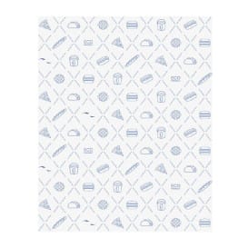 Envuelta Antigrasa Eco Azul 30x40cm (1.000 Uds)