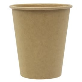 Vaso Cartón 9 Oz/280ml Kraft-Kraft Ø8,1cm (50 Uds)