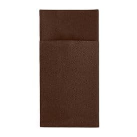 Servilleta Kanguro Airlaid Marrón 40x40cm (30 Uds)