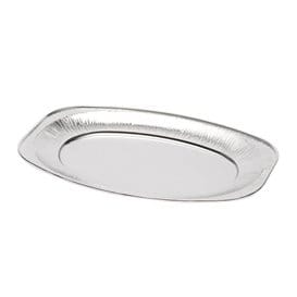 Bandeja Ovalada de Aluminio 870ml (10 Uds)