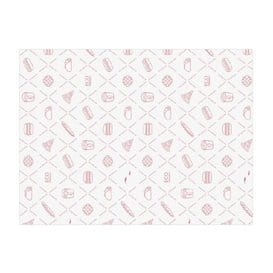 Envuelta Antigrasa Eco Roja 30x40cm (3.000 Uds)