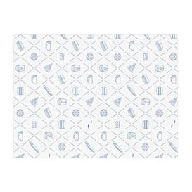 Envuelta Antigrasa Eco Azul 30x40cm (1.000 Uds)