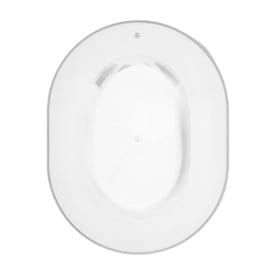 Tapa Bol Reutilizable Durable PP Bio "Revolve"Oval 22x17,4x5cm (36 Uds)