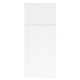 Servilleta Canguro de Papel Punta-Punta 33x40cm Blanca (60 Uds)