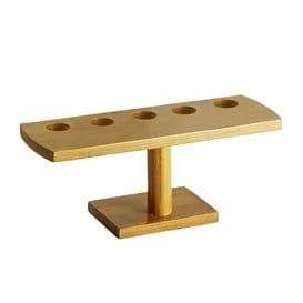 Stand de Bambú para Cucurucho 5 Huecos (10 Uds)