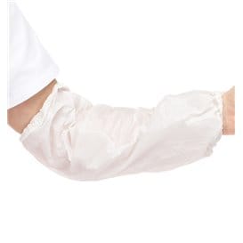 Manguitos en Polietileno 18x44cm G80 Blanco (100 Uds)