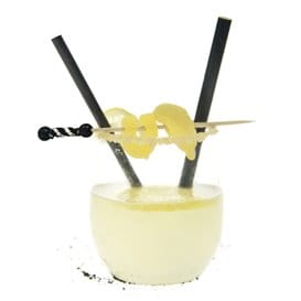 Pinchos de Bambú Decorados en Blanco y Negro 12cm (100 Uds)