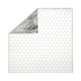 Papel Aluminio Antigrasa Plata 41*41 (1000 Uds)