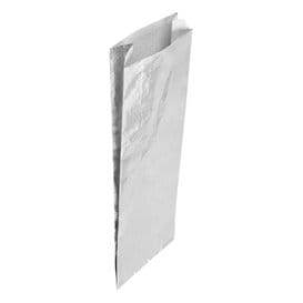 Papel Aluminio Antigrasa Plata 26*10,3+5cm (250 Uds)