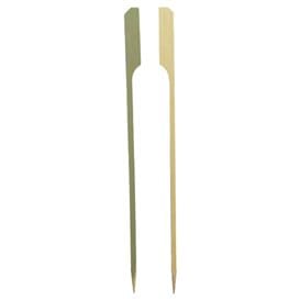 Pinchos de Bambú "Golf" Natural 18cm en caja (100 Uds)