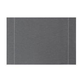 Mantel Individual Reutilizable "Day Drap" Anthracite 32x45cm (72 Uds)