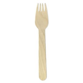 Tenedor de Madera Eco 16cm en Caja (100 Uds)