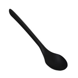 Cucharilla Postre Reutilizable PP Negra 12,4cm (1.000 Uds)