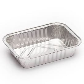 Bandeja de Aluminio 156x116mm 360ml 