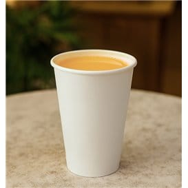 Vaso Cartón Blanco 12Oz/360ml (40 Uds)