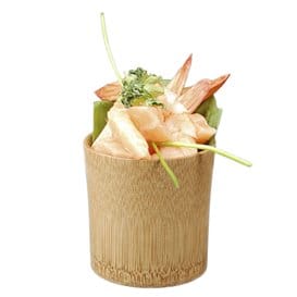 Vaso de Bambu Degustacion Pequeño 5x5x4,5cm (20 Uds)