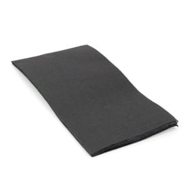 Servilleta Papel 1/8 40x40cm Negro Punta-Punta (1.200 Uds)
