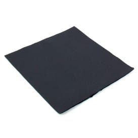 Servilleta Papel 40x40cm Negro Punta- Punta (50 Uds)
