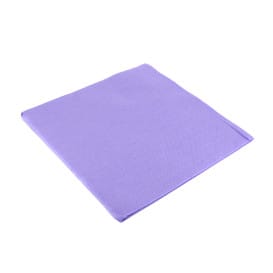 Servilleta Papel 40x40cm Lila Punta- Punta (1.200 Uds)