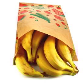 Bolsa Kraft para Fruta 22+12x36cm (100 Uds)