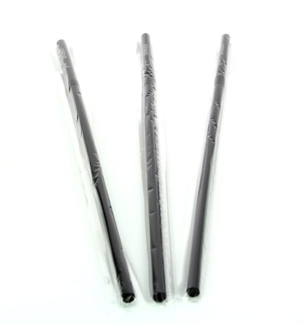 Pajitas Flexibles Negra Enfundadas en Film Ø5mm 23cm Pajitas Flexibles Negra Enfundadas en Film Ø5mm 23cm