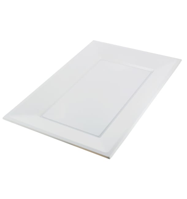 Bandeja de Plastico Blanca 330x225mm Bandeja de Plastico Blanca 330x225mm