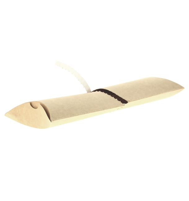 Envase para Bocadillo Kraft con Abre Fácil Envase para Bocadillo Kraft con Abre Fácil