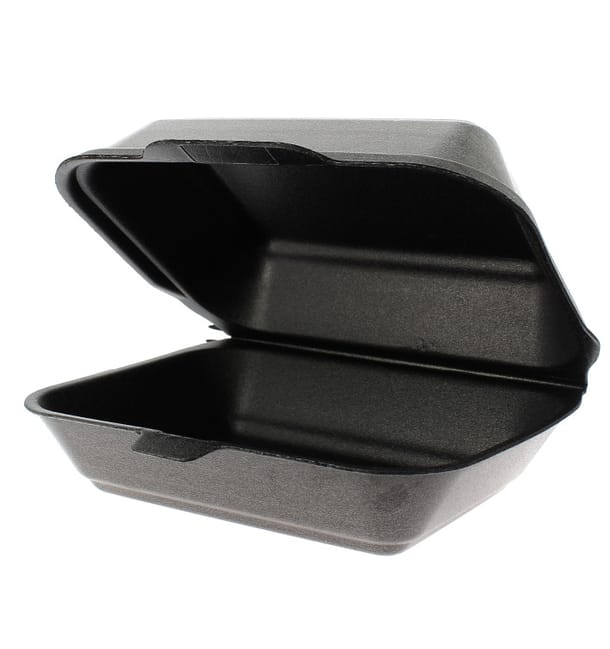Envase Foam LunchBox Negro 185x155x70mm Envase Foam LunchBox Negro 185x155x70mm