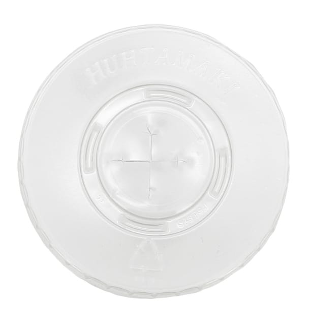 Tapa Plana Cruz Vaso PET 215ml y 295ml Ø8,1cm Tapa Plana Cruz Vaso PET 215ml y 295ml Ø8,1cm