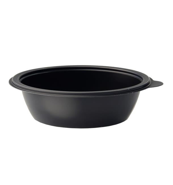 Tarrina de Plastico Negra PP 250ml Ø13cm Tarrina de Plastico Negra PP 250ml Ø13cm